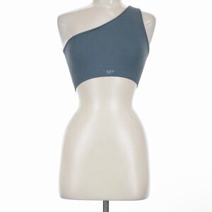 Set Active One-Shoulder Slate Blue Bralette (Medium)